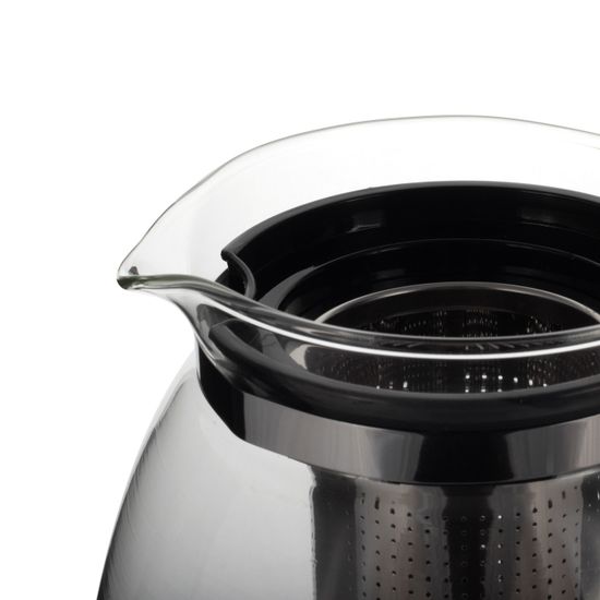 Стеклянный заварочный чайник 2000 мл. Kamille KM 0780XL со съемным ситечком