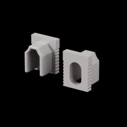 Комплект заглушек (для профиля 08×09) 10 шт., Maytoni ALM-0809-EC 642069