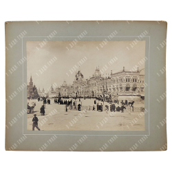 Павлов П. П. Фотография Вид на Верхние торговые ряды (ныне ГУМ). 1890-1900-е гг.