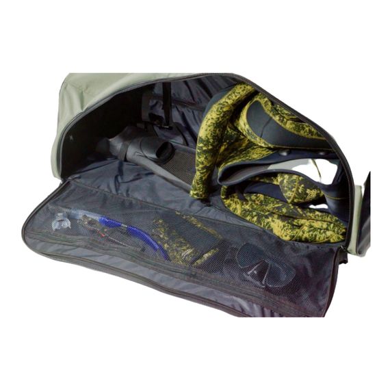 Сумка колесная с карманами для ласт "Группер"