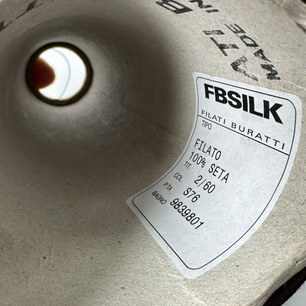 FB silk - Filati Buratti; 100% шелк; 3000м/100гр; col.S76, цвет: инжир