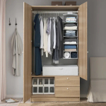 Гардероб - VILHATTEN IKEA/ ВИЛХАТТЕН ИКЕА, 190х98х57 см, коричневый