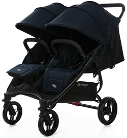 Прогулочная коляска для двойни Valco baby Snap Duo Flatt Matt/Deep Blue N0426