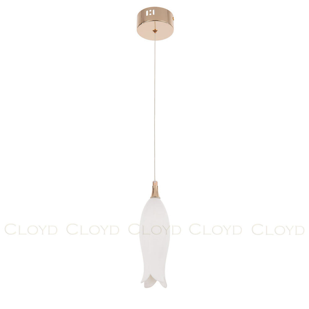 Подвесной светильник Cloyd ARGANA P1 / керамика - E14 - золото (арт.11242)