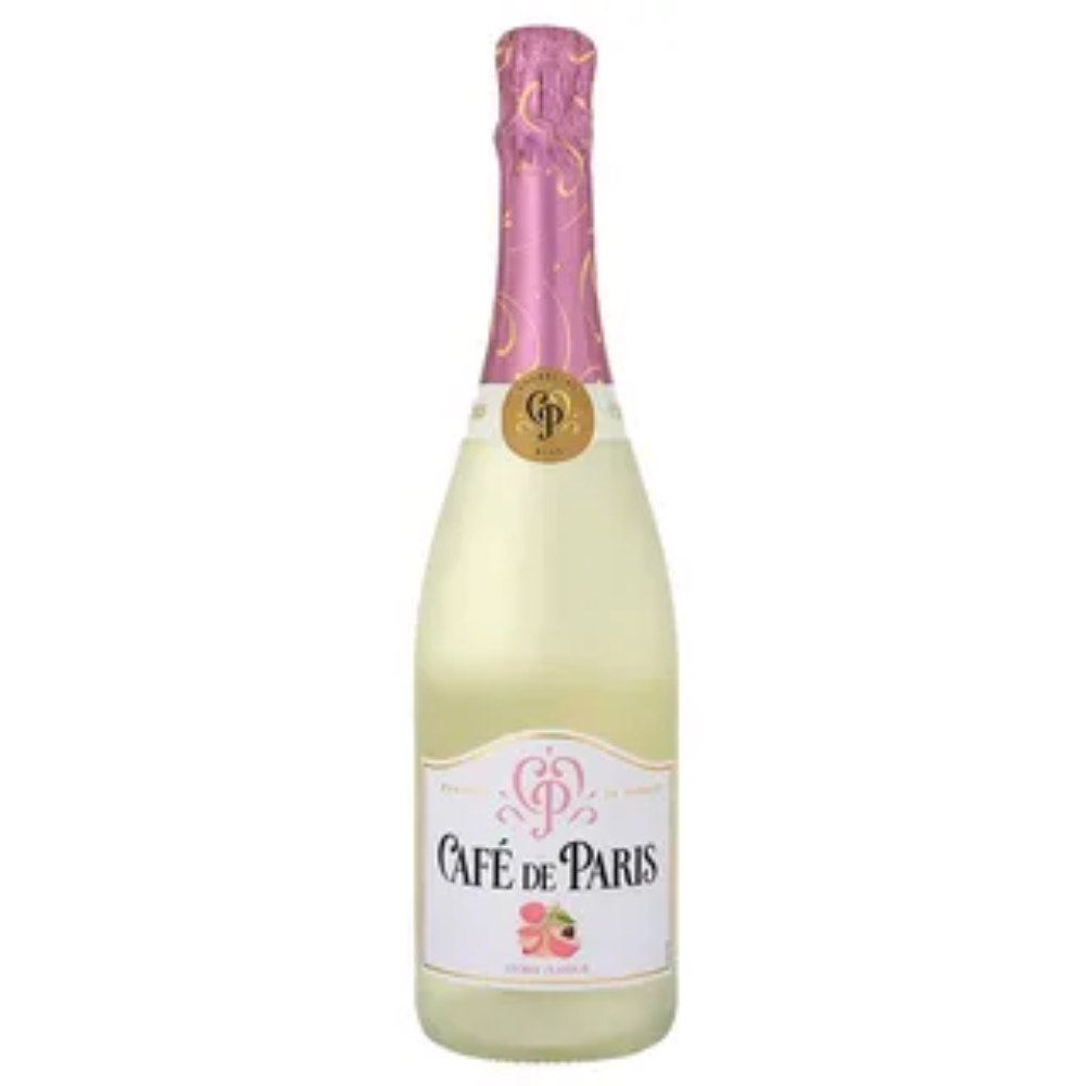 Вино игристое Cafe de Paris белое сладкое 0,75 л
