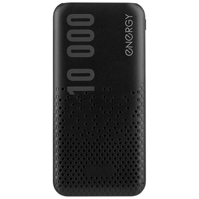 Внешний аккумулятор ENERGY POWER BANK 10000-2В TRAVEL, вход：5В/2.1A Type-C / 5В/2.1A Micro USB