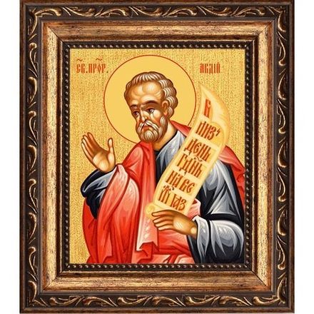 Авдий Святой Пророк. Икона на холсте.