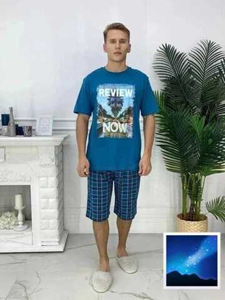 Комплект муж. бриджи+футболка КМ0001