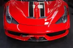 Карбоновая губа и спойлеры переднего бампера на замену для Ferrari 458 Speciale 2013-2015 Феррари