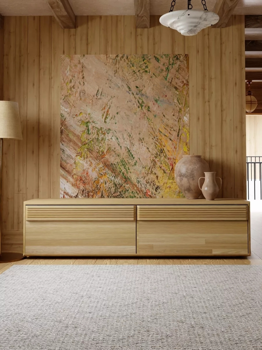 Тумба под телевизор Михаэлла навесная