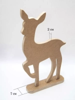 Новогодний декор олень 57*30 см