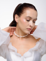 Колье "Glory pink" Gold