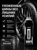 Vonixx Пигментированный чернитель, восстановитель шин REXER, 500 мл