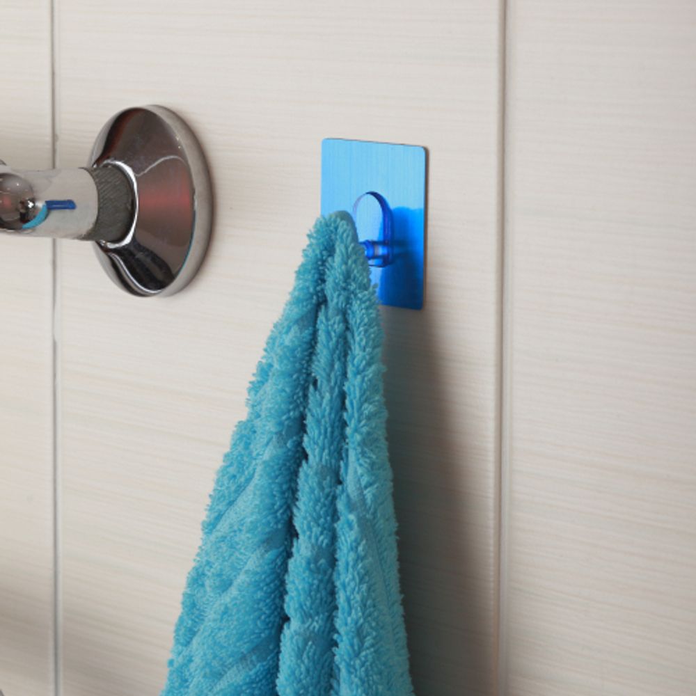 СИЛА Крючки на силикон. крепл. 5х5, набор BOY, до 1 кг, 4 шт. [SH5-S4BMIX-24] | Сила