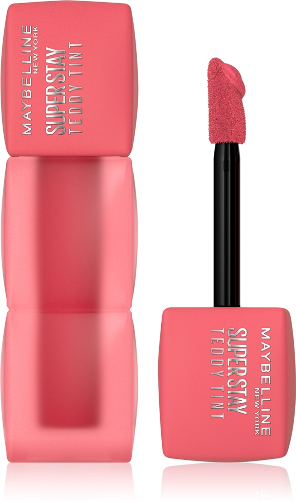 MAYBELLINE NEW YORK SuperStay Teddy Tint - Товар: стойкая помада с матовым эффектом оттенок 40 Petalcore, 5 ml