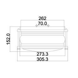 Потолочный фонарь Kichler KL-ASHLANDBAY-F Kichler