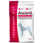 Сухой диетический корм для взрослых собак AWARD VETERINARY DIET GASTROINTESTINAL LOW FAT при заболеваниях желудочно-кишечного тракта 2 кг