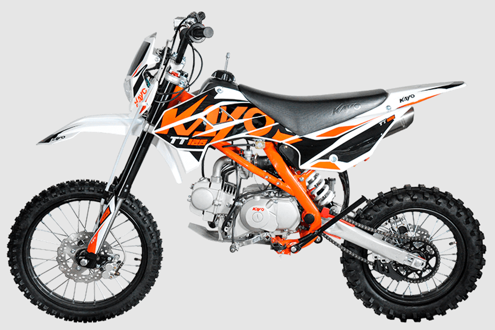 Питбайк KAYO BASIC TT125EA 17/14 KRZ (п/автомат, эл. стартер 2022 г.)