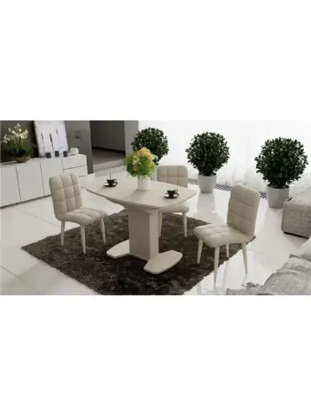 Стол кухонный обеденный раздвижной 110х75х75 см