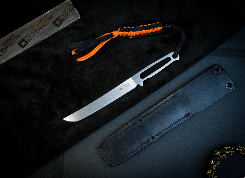 Туристический нож Sensei Mini AUS-8 StoneWash