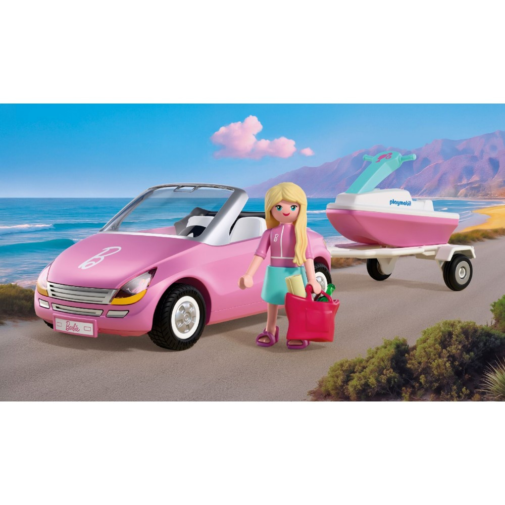 Playmobil 72123 x Barbie Кабриолет с гидроциклом 37 деталей — фото 4