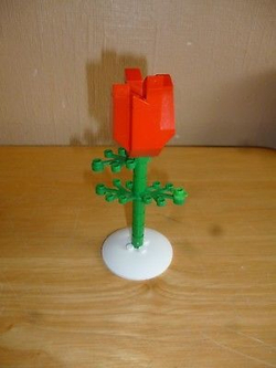 LEGO: Подарочный набор Роза 852786 — Red Rose (Glued) — Лего