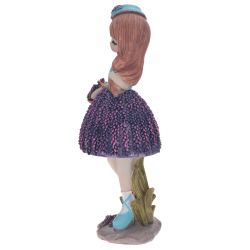 GAEM Фигурка декоративная "Девочка", L10 W9 H25 см, 2в.