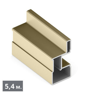 ЭКО Вертикальный профиль Yota (5,40 м) золото матовое (AL) (AE0876) Aristo (New)