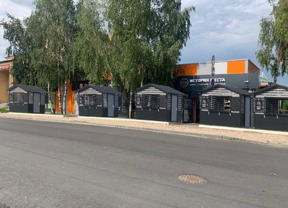 Павильон для торговли Открытый