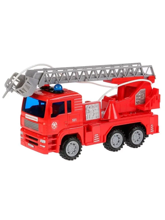 Игрушечный транспорт Пожарная машина звук свет 24 см