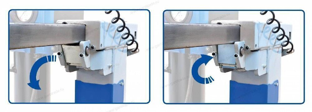 Профессиональный станок с автоматической монтажной головкой для работы со сложными колесами Giuliano SX234 L-N-L