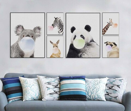 Интерьерная картина в технике цифровой печати. АРТ 004 Детская комната