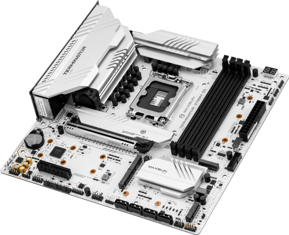 Материнская плата mATX MAXSUN MS-Terminator Z790M D5 ICE