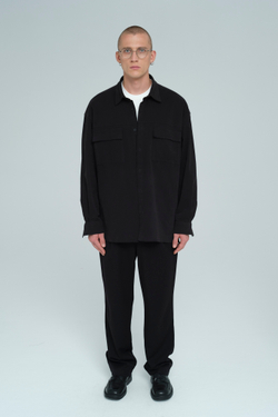 Рубашка оверсайз | black