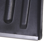 Лопата снеговая пластиковая 365*280 мм, с оцинк.планкой, d=32 автомобильная