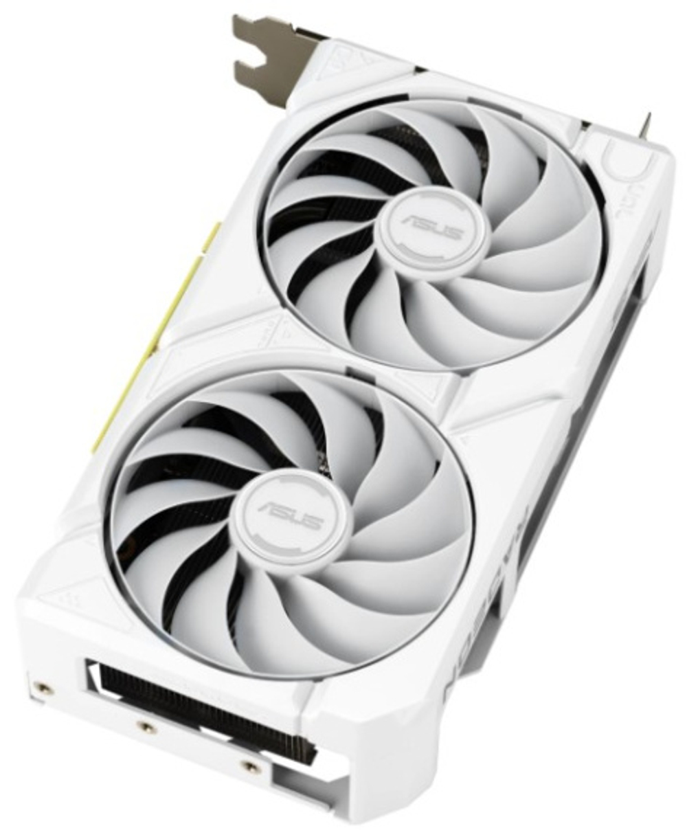 Видеокарта ASUS Radeon RX 9060 XT DUAL WHITE (DUAL-RX9060XT-16G-WHITE)