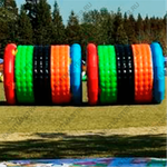 Беличье колесо «Разноцветный» ПВХ, 1,8×1,1×1,8 м