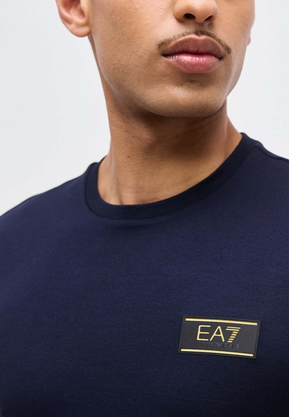 EA7 Emporio Armani TRAIN PREMIUM LABEL - Базовая футболка - Синий