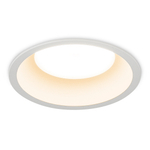 Светильник встраиваемый CRATER,  10W,  744Lm,  2700-3000-4000K,  D81, 5хH39мм,  IP44,  белый