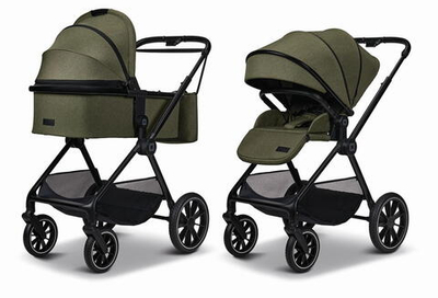 Коляска 2 в 1 Moon Clicc 2025 Moss/Melange