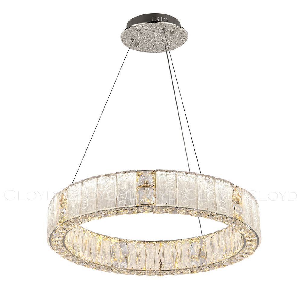 Люстра Cloyd RADIANTA C1 / Ø63 см - никель (арт.11258)