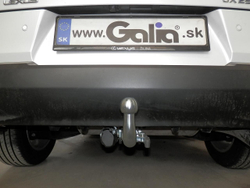 Фаркоп оцинкованный Galia L026C для LEXUS UX 200, UX 250H, SUV, 2018-(паспорт и сертификат в комплекте)(без электрики)
