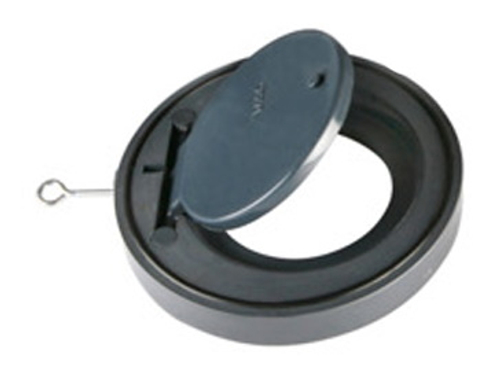 Обратный клапан ПВХ (НПВХ) одностворчатый межфланцевый под клей, (Ру6,3), Китай