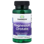 Swanson Vitamins, Оротат магния, 654 мг, 60 капсул
