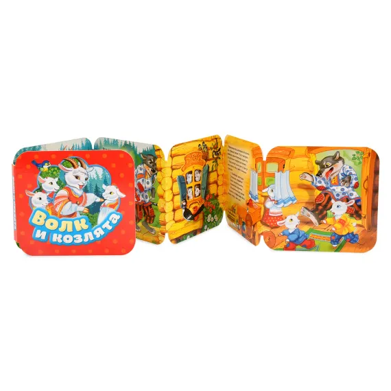 Цвета. Книжка-гармошка