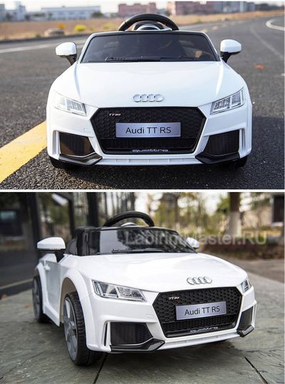 Детский электромобиль "AUDI TTRS" 12V, желтый