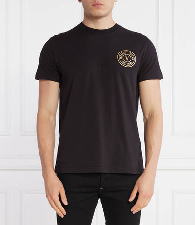 Футболка Versace Jeans Couture - черный(75GAHT06CJ00T)