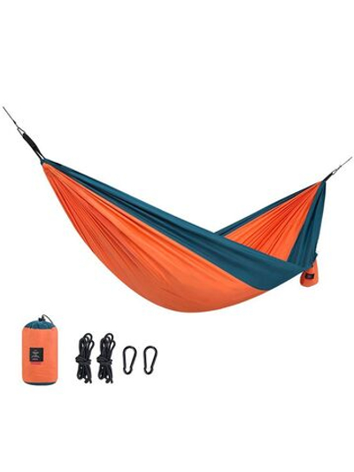 Гамак Naturehike Ultralight NH21DC011 340T двухместный ультралегкий оранжевый, 290x180 см