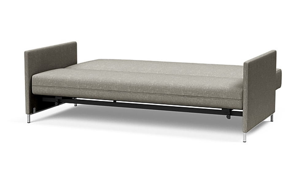 Диван Леонора Лайт Strong Plus 01 226*109*105 см, Бежевый Рогожка Еврокнижка Фиеста