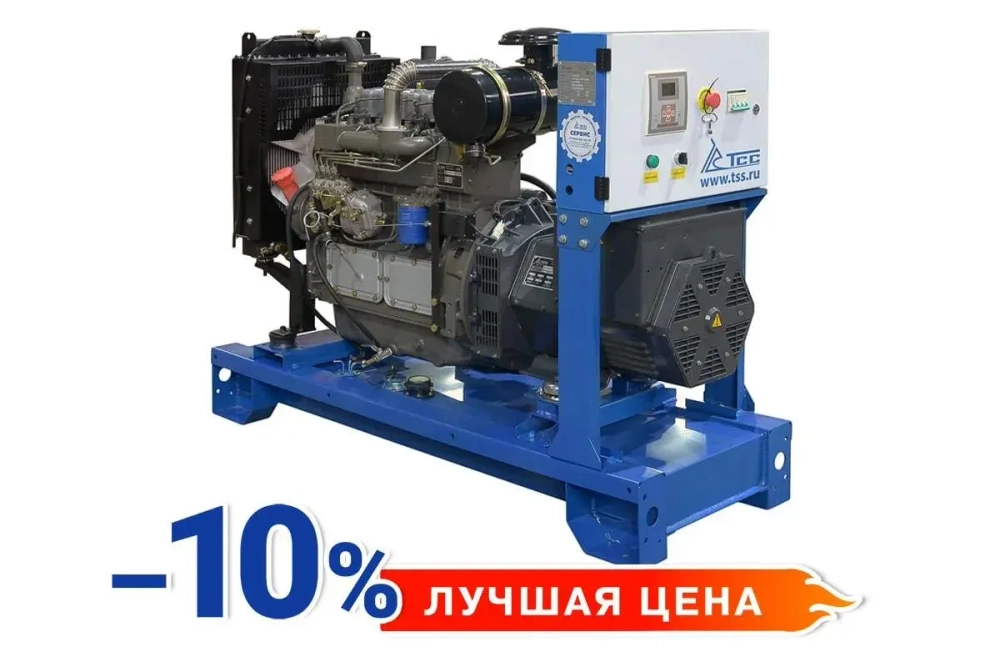Дизельный генератор (30 кВт) ТСС АД-30С-Т400
